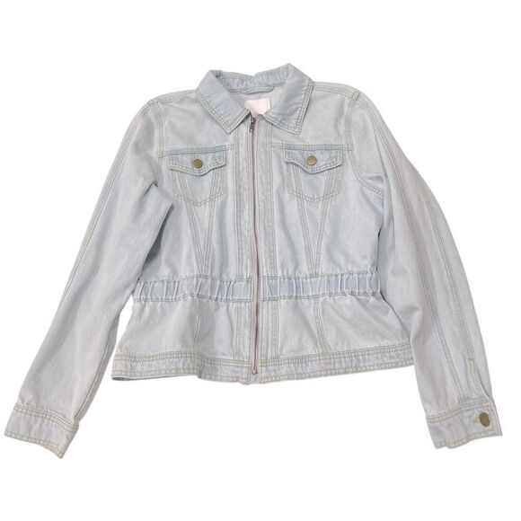 GIANI BERNINI Light Wash Denim Jacket Size XL - Picture 1 of 6